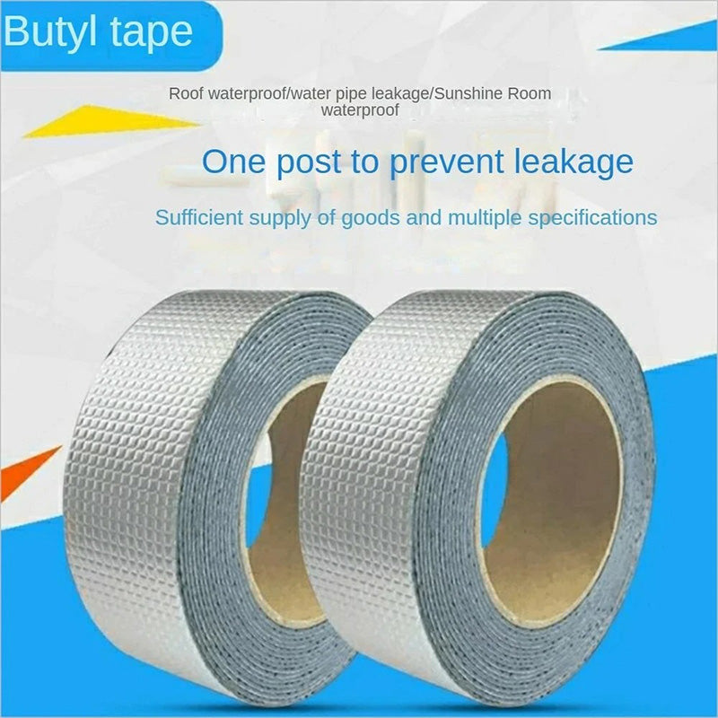 🔥 1.0mm Fiber-Reinforced Aluminum Butyl Tape | 5X Stronger Adhesion⚡ASTM Certified🌟【Roof/Pool/Pipe Pro】Waterproof Sealant with Super Thicken Fiber - 10X Durable Than Duct Tape 🔥 1.0mm Fiber-Reinforced Aluminum Butyl Tape | 5X Stronger Adhesion⚡ASTM Certified🌟【Roof/Pool/Pipe Pro】Waterproof Sealant with Super Thicken Fiber - 10X Durable Than Duct Tape